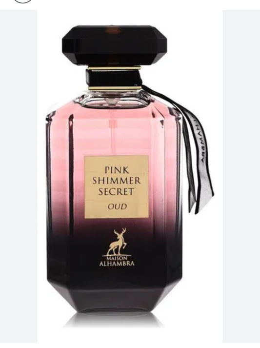 Oud secreto con brillo rosa de Maison Alhambra