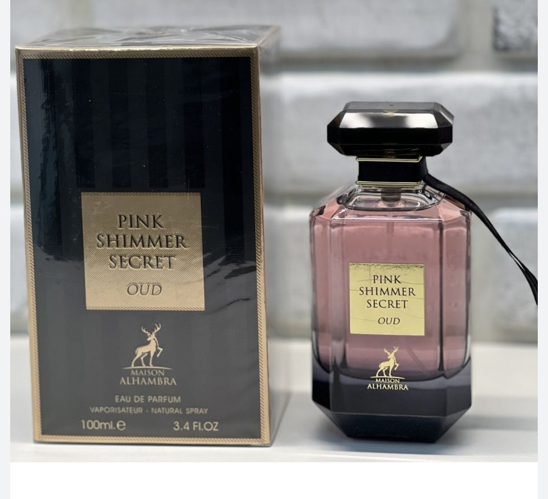 Oud secreto con brillo rosa de Maison Alhambra