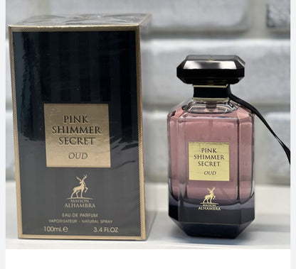 Oud secreto con brillo rosa de Maison Alhambra